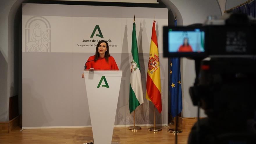 La delegada de Empleo, Empresa y Trabajo Autónomo de la Junta de Andalucía en Córdoba, María Dolores Gálvez.
