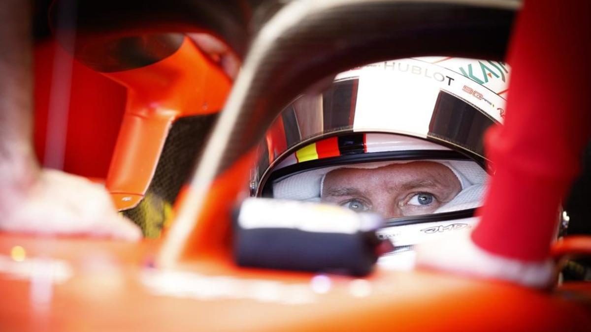 El alemán Sebastian Vettel y su Ferrari liderarán mañana, en Montreal, la parrilla de salida del GP de Canadá.