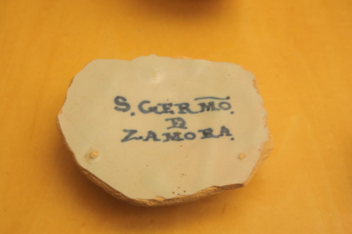 fragmento cerámico del monasterio zamorano