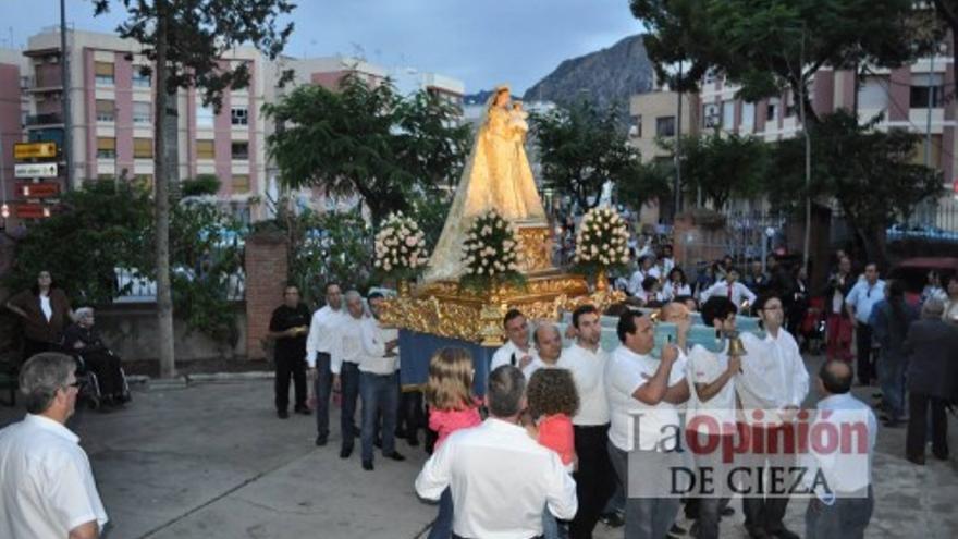 Traslado de la  Virgen del Buen Suceso a San Juan Bosco Cieza 2014