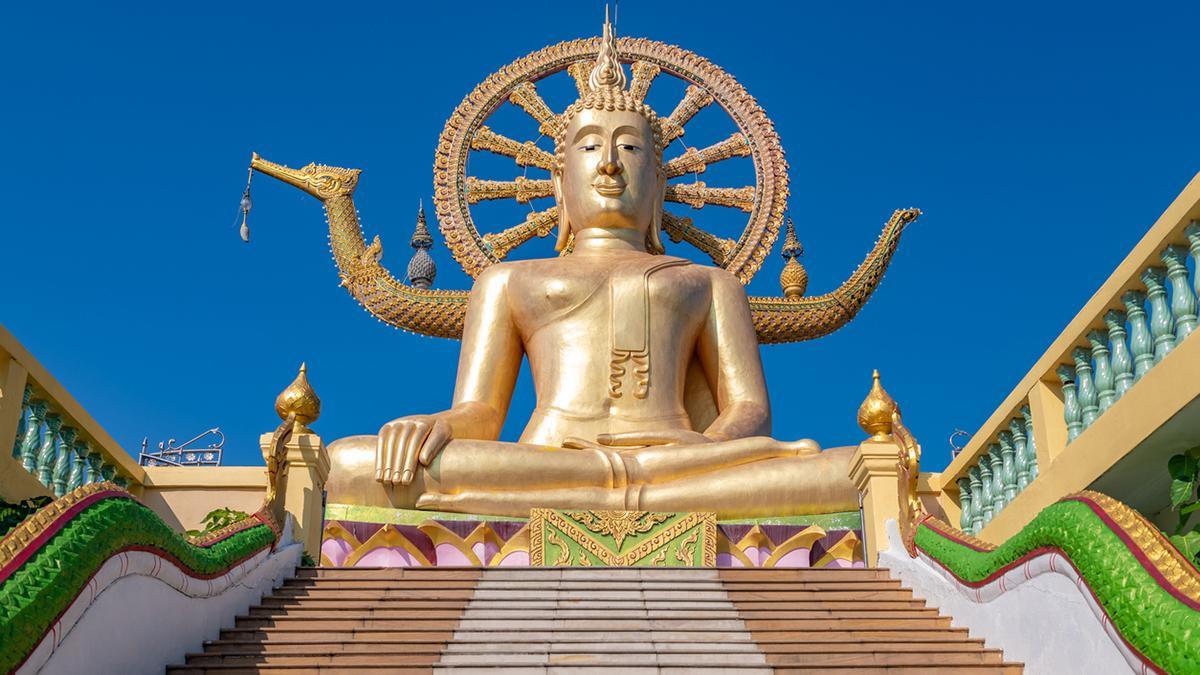 El Gran Buda de Wat Phra Yai, en Koh Samui, es una de las visitas más reconocibles del golfo de Tailandia.