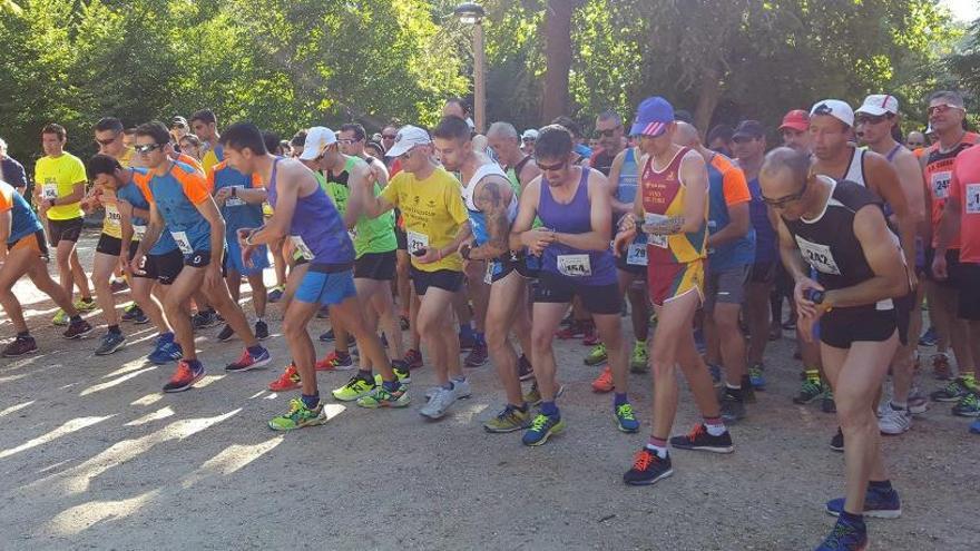 Salida de la carrera disputada esta mañana