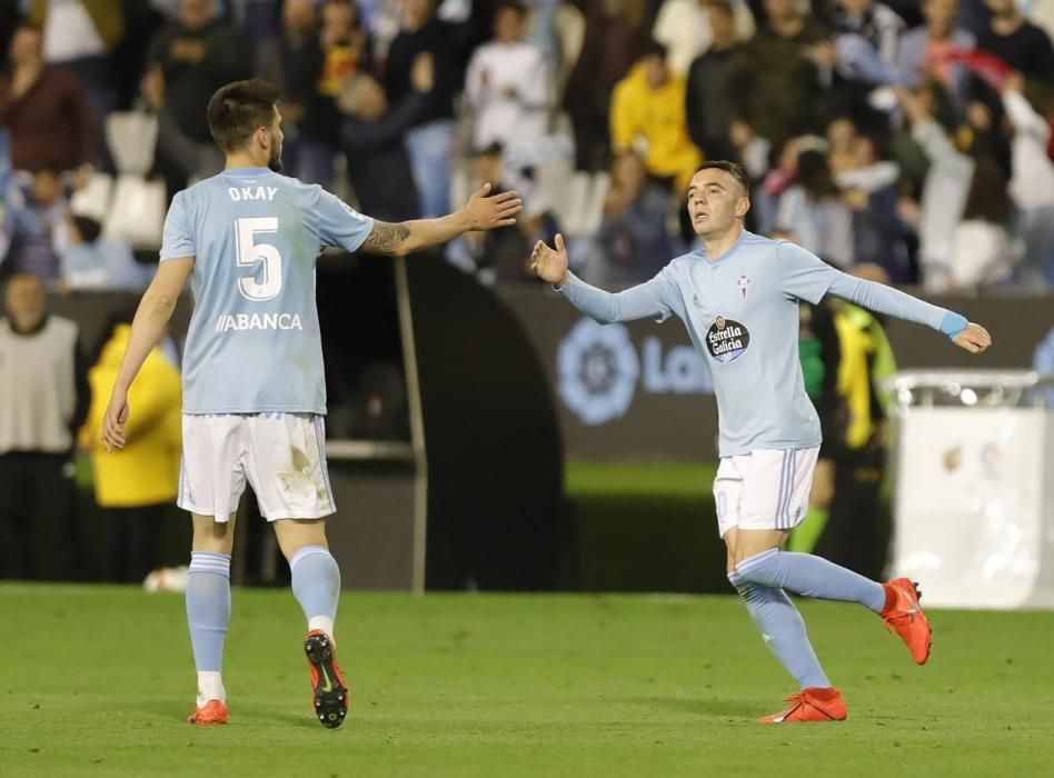 Las fotografías del partido en Balaídos entre Celta y Rayo Vallecano