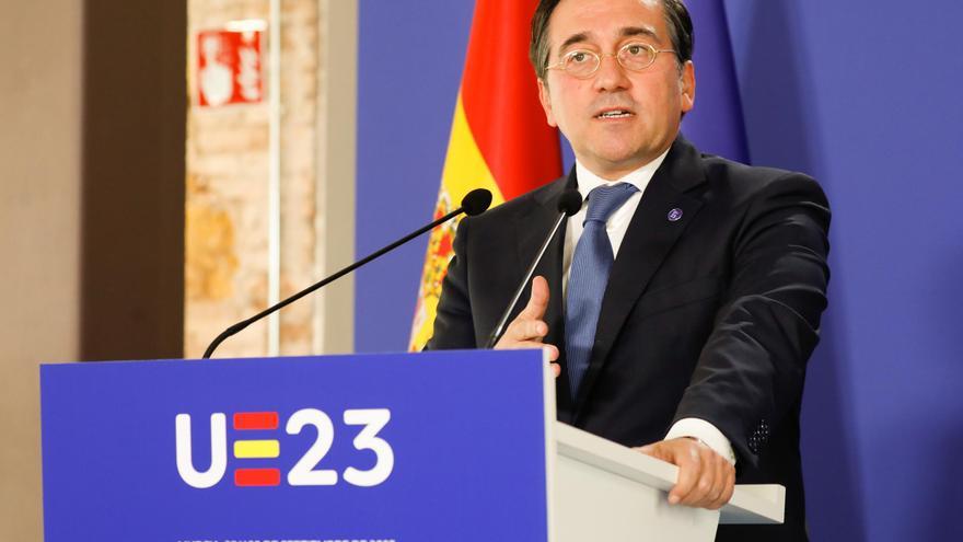 El ministro de Asuntos Exteriores, José Manuel Albares.