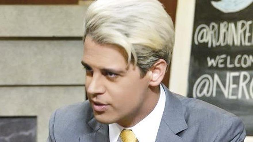 Milo Yiannopoulos, la estrella de la web Breitbart de Steven Bannon.