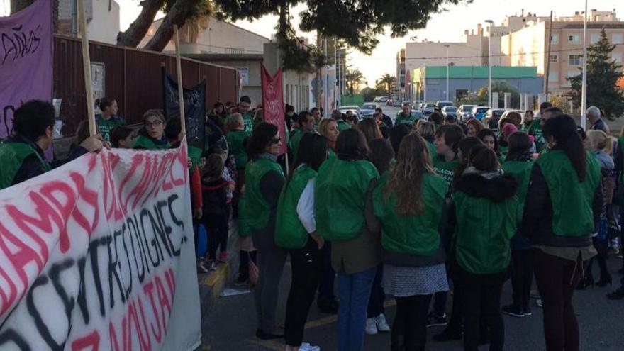 Las protestas educativas siguen en el Camp d&#039;Elx