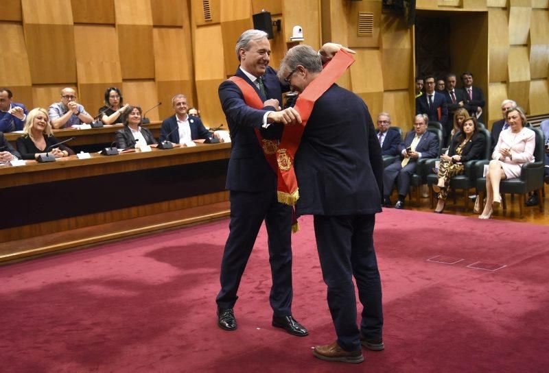 Toma de posesión de Jorge Azcón como alcalde de Zaragoza