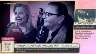 María del Monte se pronuncia tras la declaración ante el juez de Antonio Tejado: "Muy decepcionada"