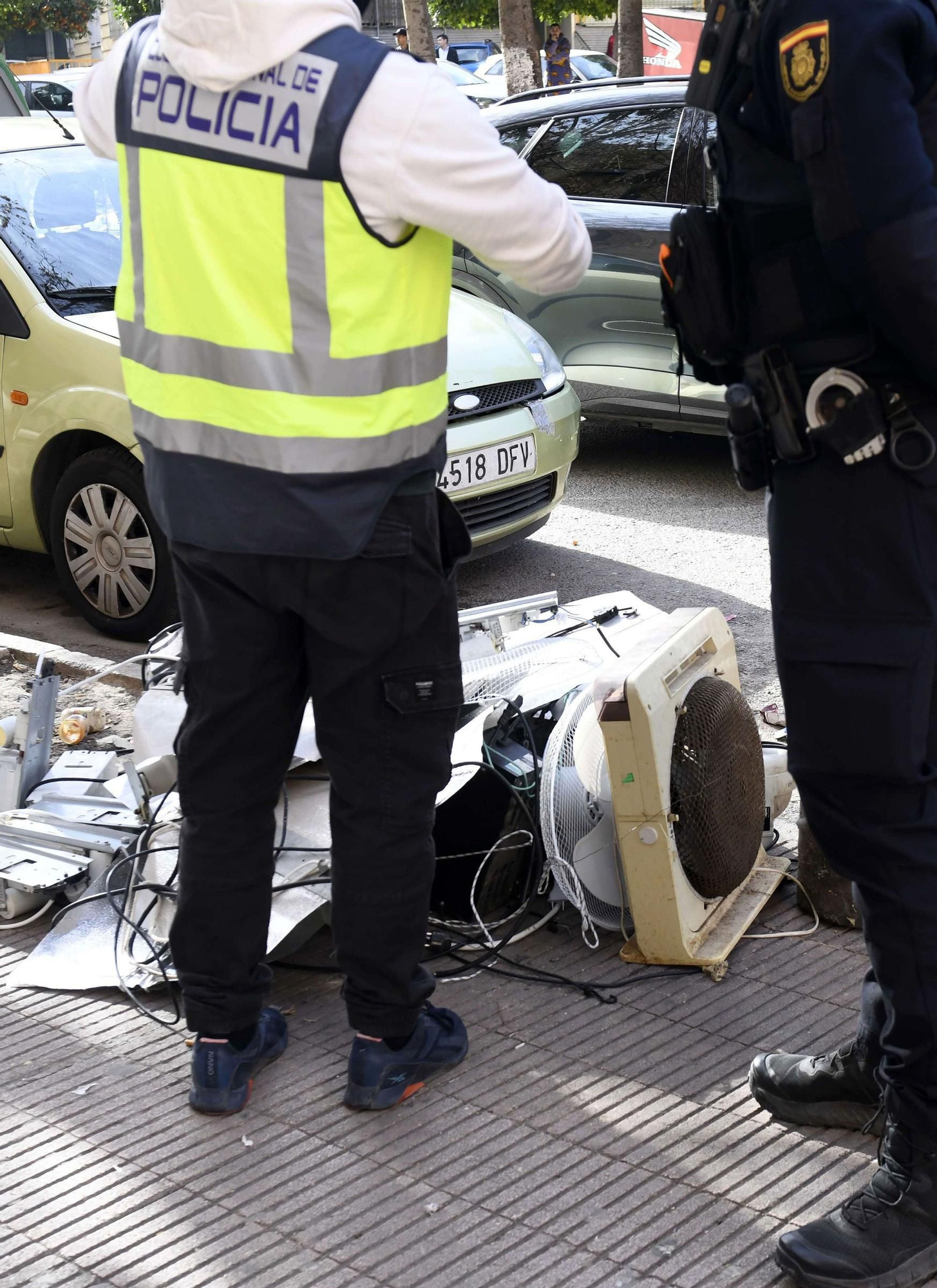 La redada contra el narcotráfico en el Polígono de La Paz, en imágenes