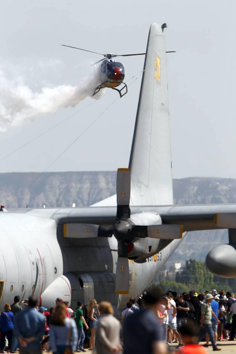 Jornada de puertas abiertas en la Base Aérea de Zaragoza