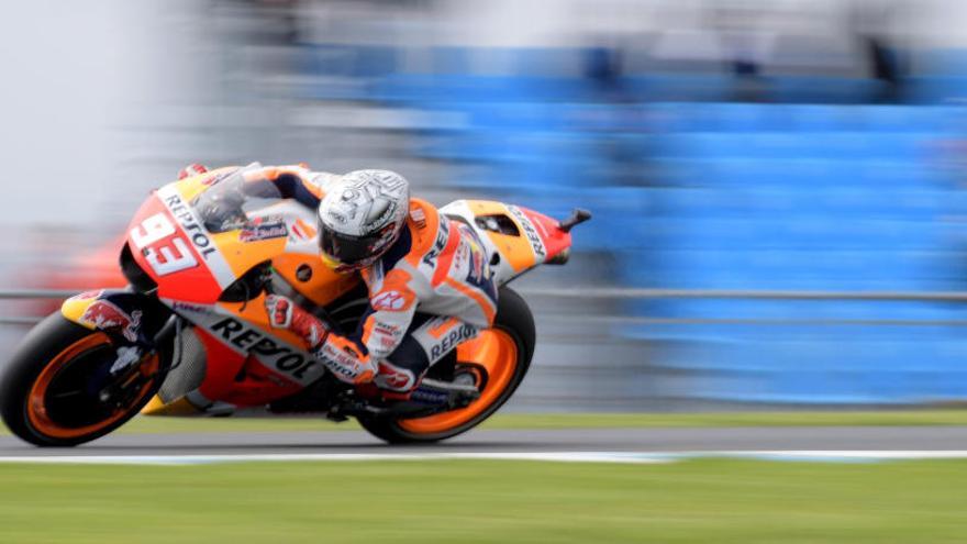 Marc Márquez en el circuito de Phillip Island.