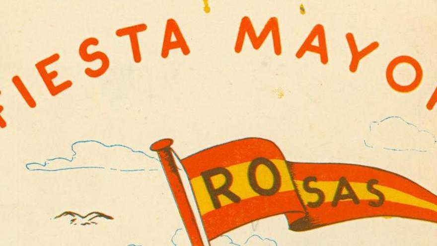 La portada de la revista, a l'esquerra, i el programa interior