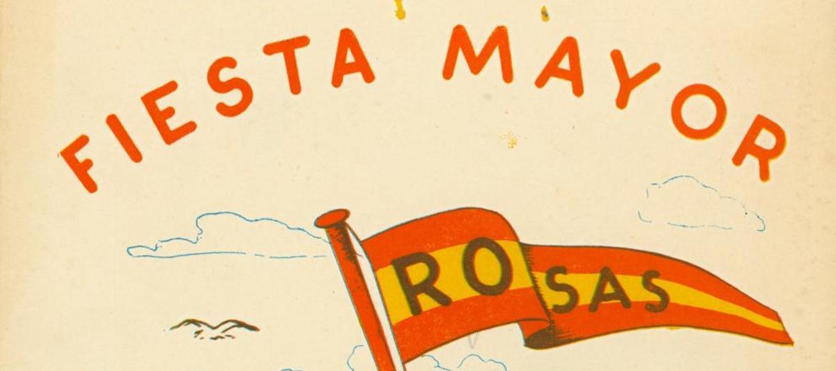 La portada de la revista, a l'esquerra, i el programa interior