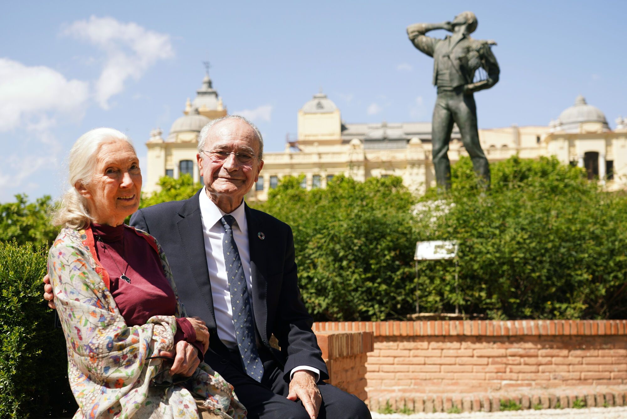 Fotos de la vista de la etóloga Jane Goodall a Málaga