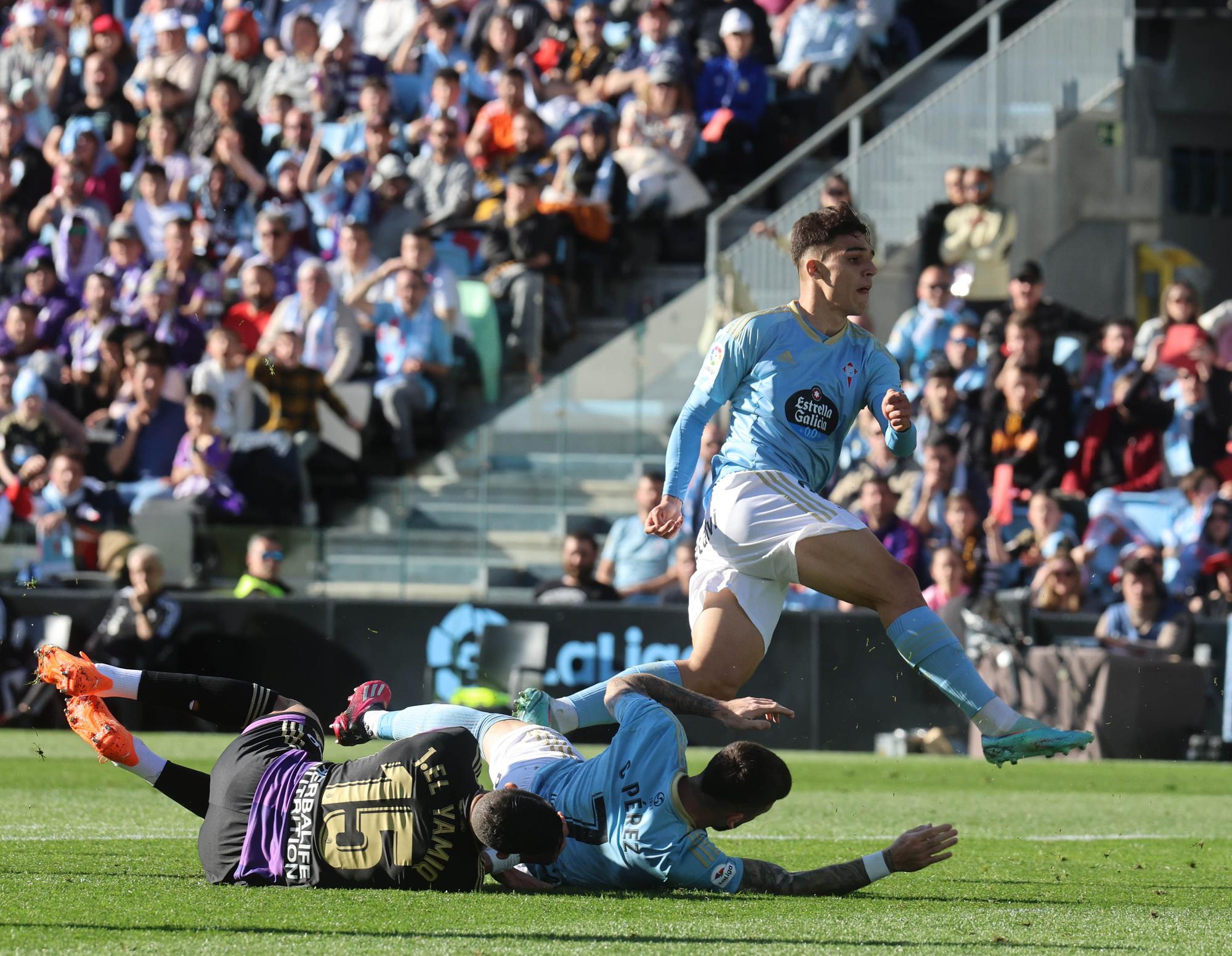 Las mejores imágenes del Celta-Valladolid (3-0)