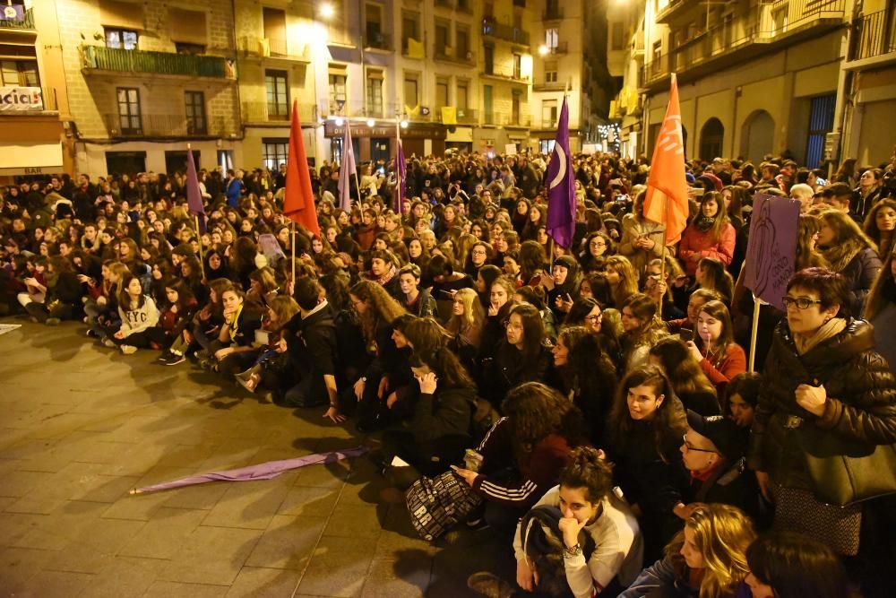 Manifestació feminista a Manresa