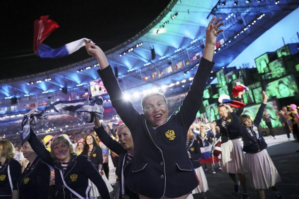 La ceremonia de inauguración de las Olimpiadas recreó el Brasil indígena, las diferentes culturas y las grandes urbes.