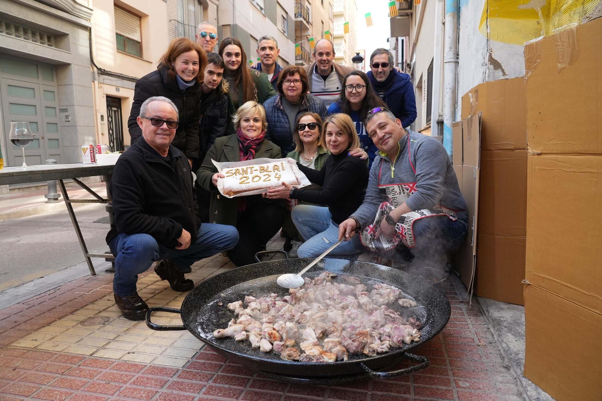 Galería: los vecinos de Sant Blai celebran su fiesta