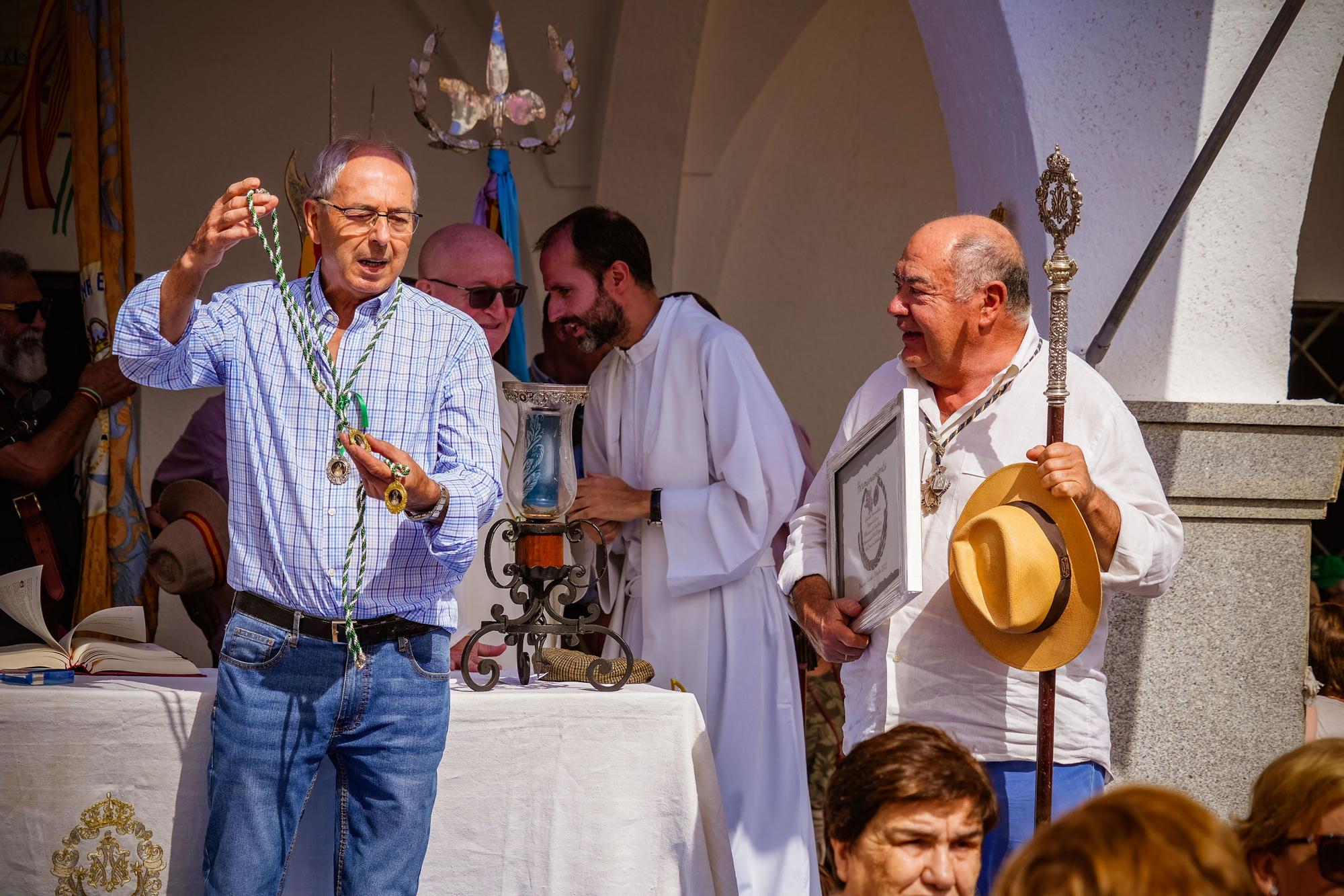 La Virgen de Luna regresa a su ermita rodeada de romeros