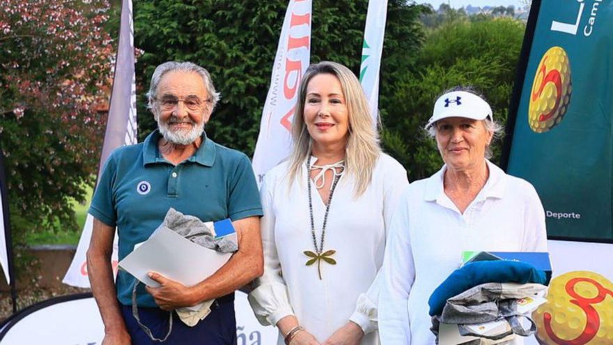 &quot;Ha sido un éxito absoluto&quot;, subraya Jorge Pañeda, edil de Deportes, en la entrega de premios del Torneo de golf de LA NUEVA ESPAÑA-Trofeo Unicaja