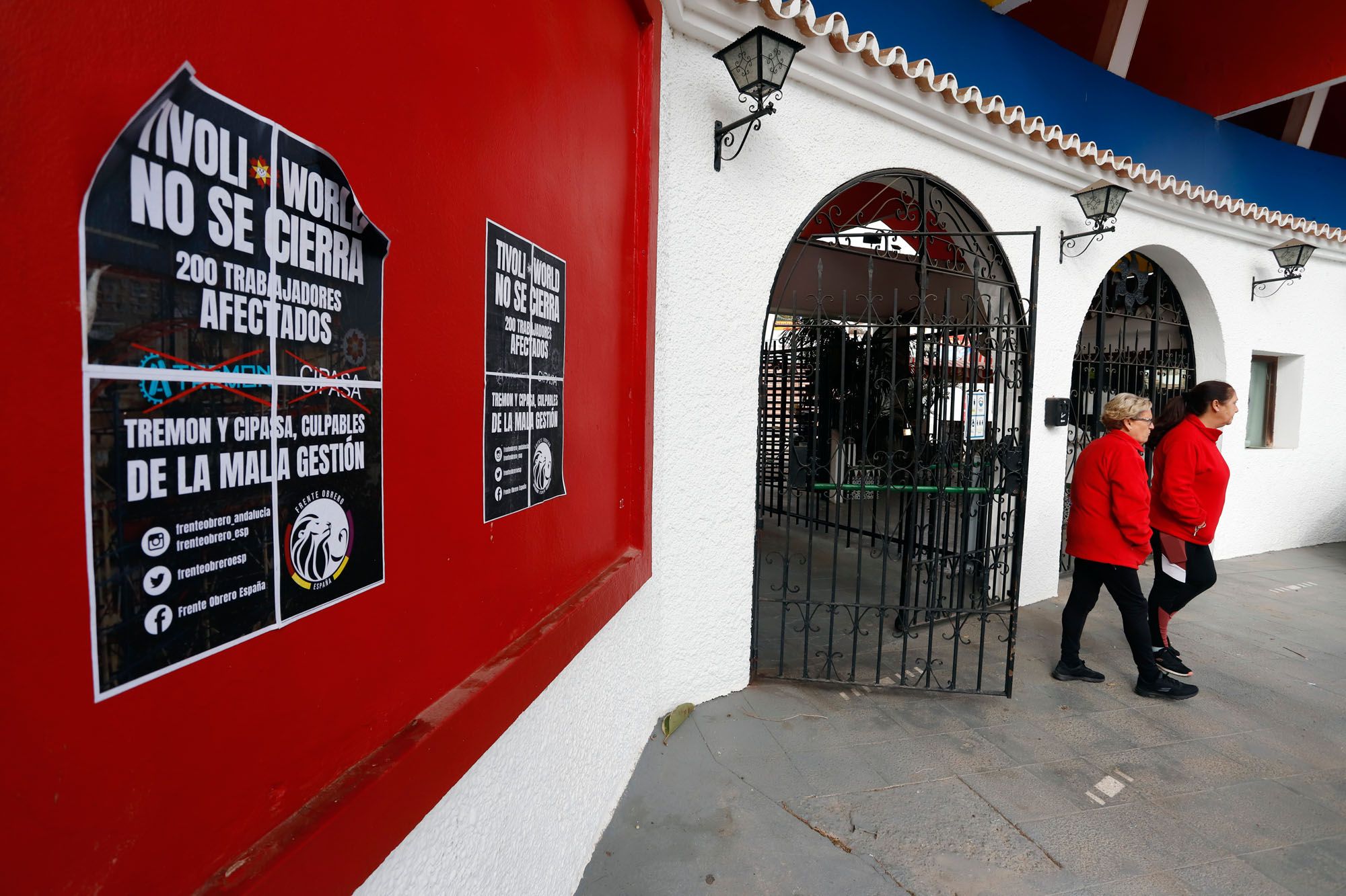 Instalaciones del parque de atracciones Tivoli World en Benalmádena