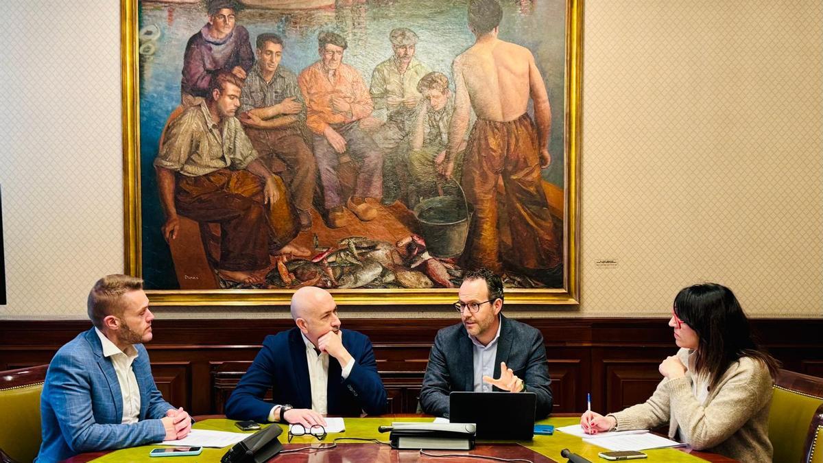 Un momento del encuentro en el Congreso de los Diputados