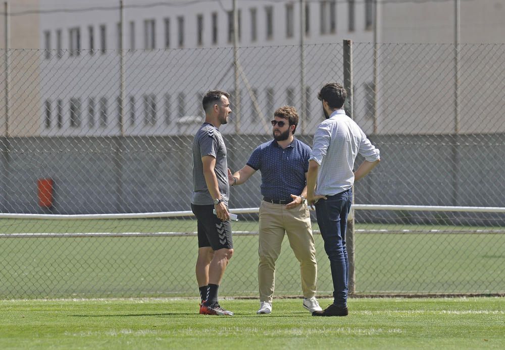 Entrenamiento del CD Tenerife