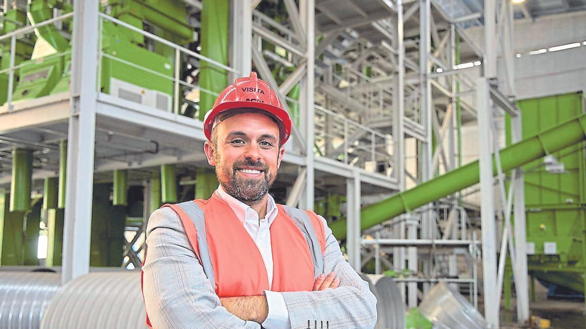 Joan Campmajó, cofundador y uno de los propietarios de ACIN Recycling Metals