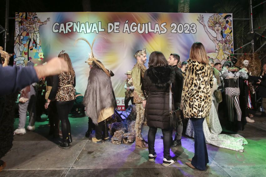 Suelta de la Mussona en el Carnaval de Águilas