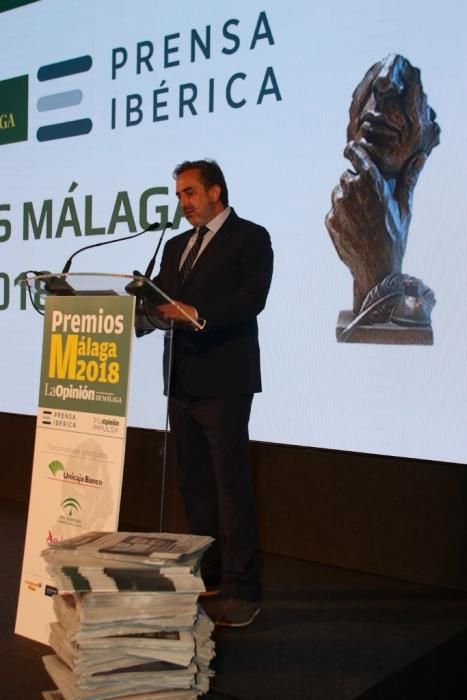 Gala de la entrega de premios de La Opinión de Málaga 2018.