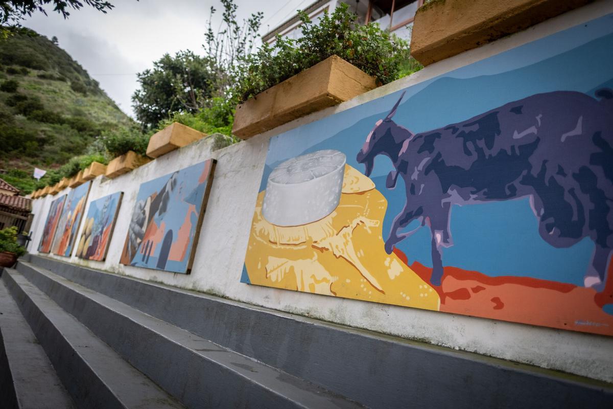 Así es la vida en Las Portelas, localidad de Buenavista del Norte con apenas unos pocos habitantes.