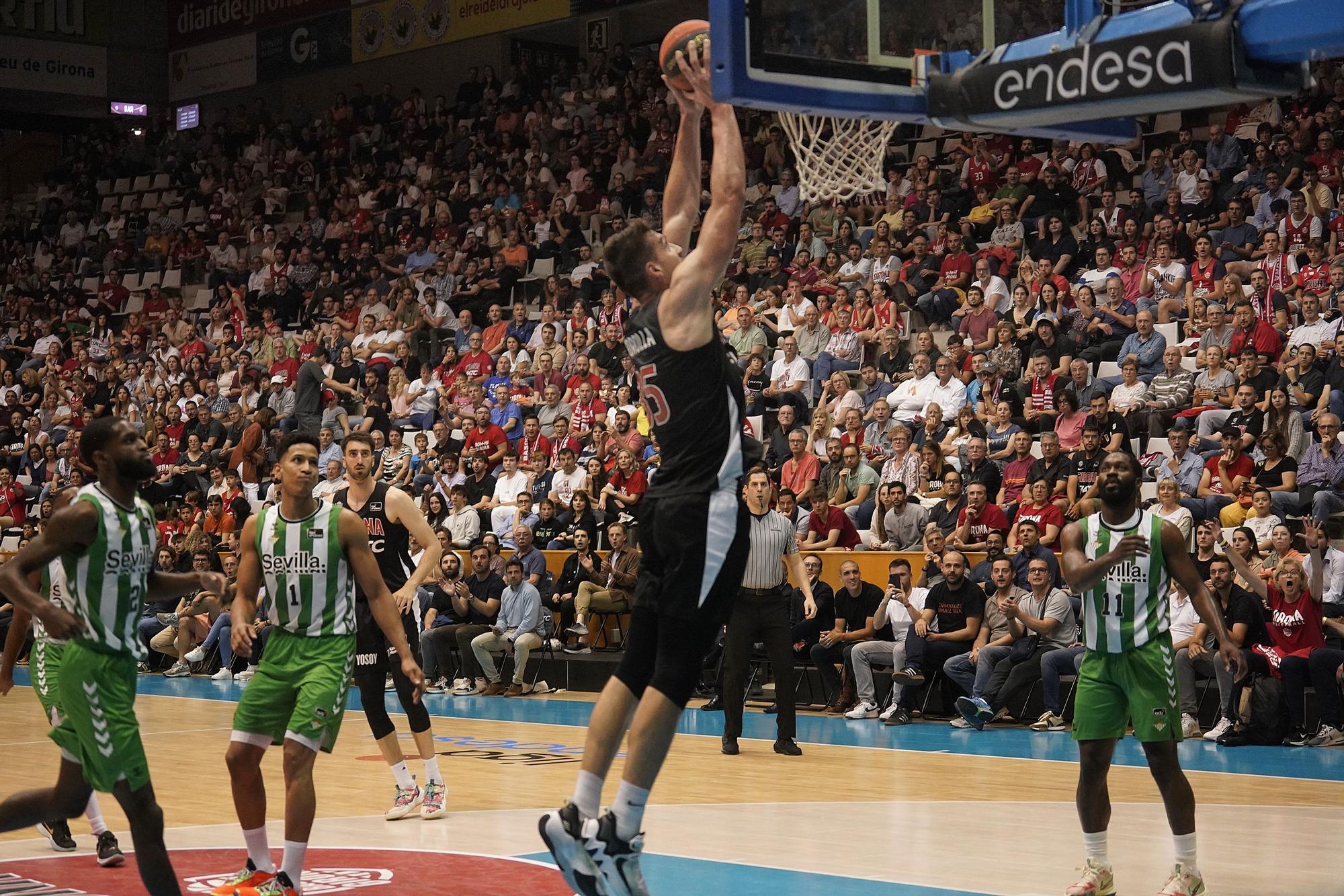 El Bàsquet Girona - Betis en imatges