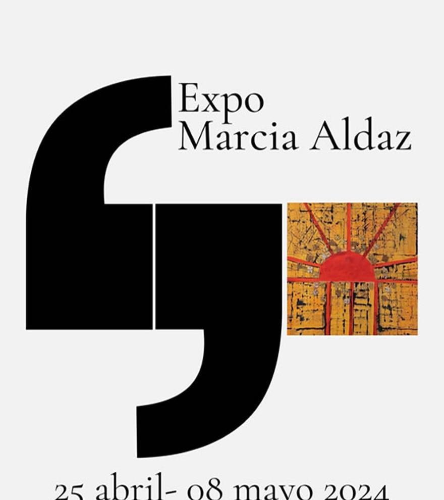 Expo pinturas de Marcia Aldaz