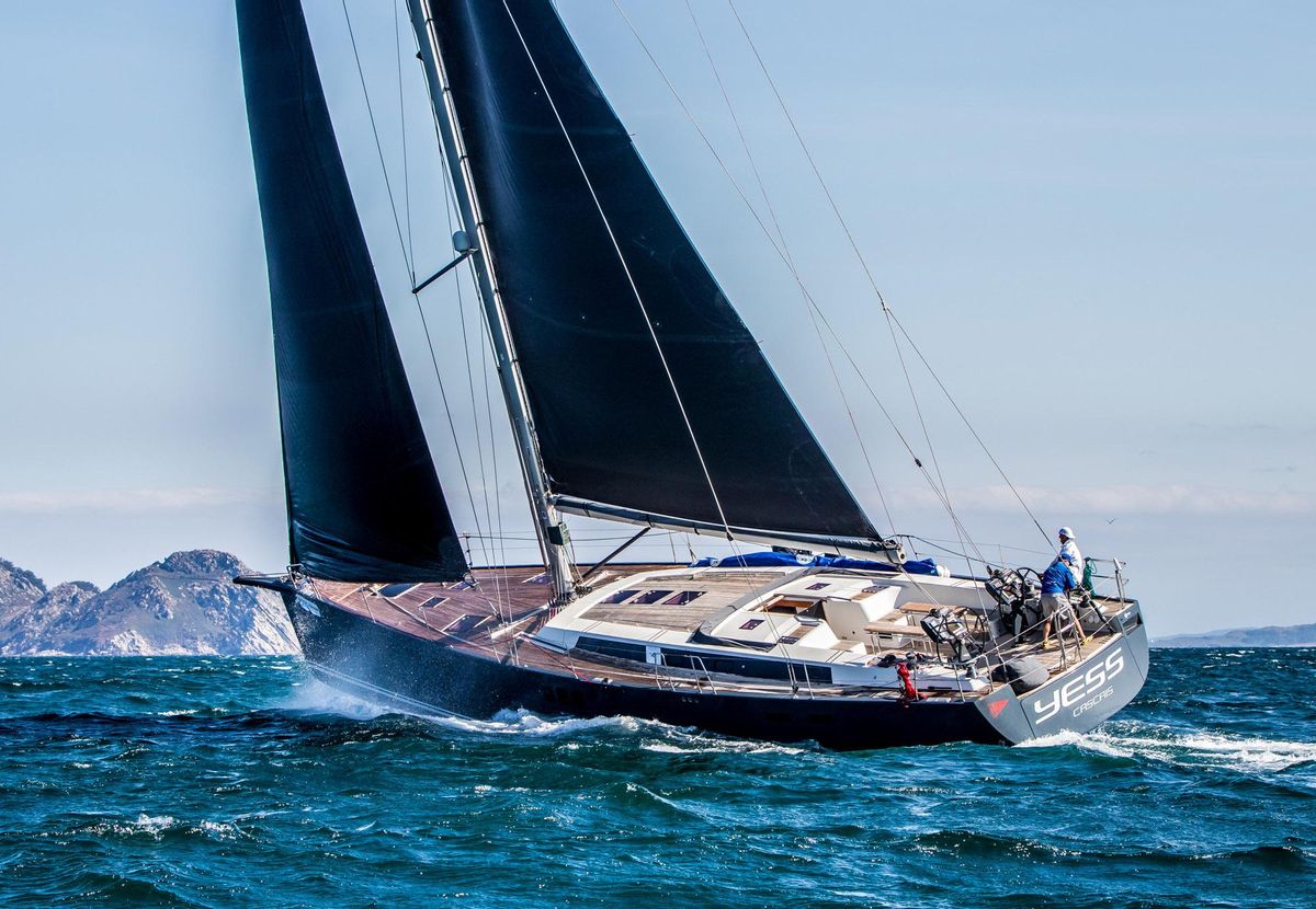 El Yess de Rui Ramada es un espectacular Hanse de 63 pies.