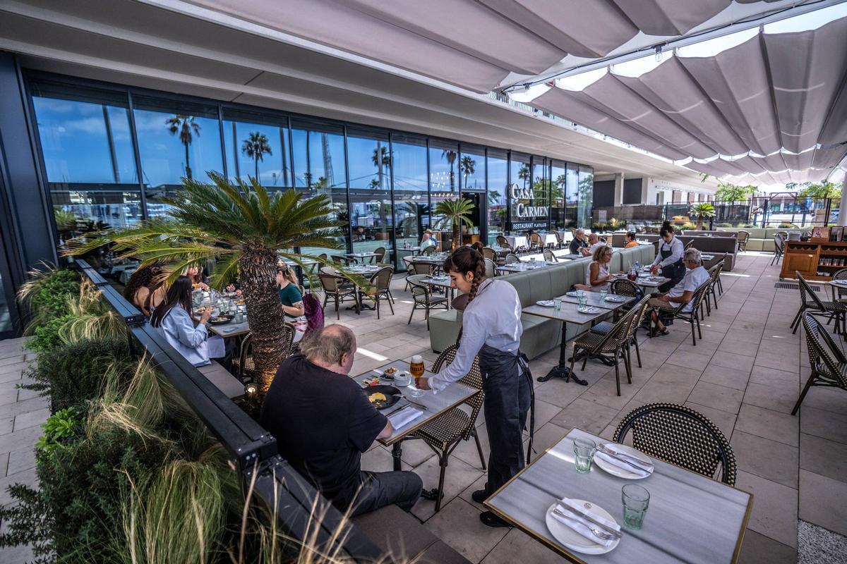 Casa Carmen, la cantina más informal que ya ha abierto también en el nivel inferior de Gregal, en el Port Olímpic.