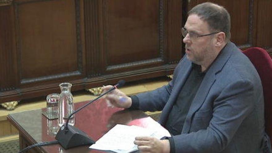 El líder d&#039;ERC, Oriol Junqueras