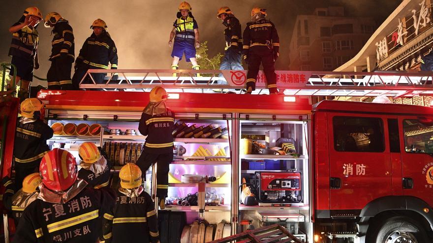 Una explosión en un comercio chino deja al menos un fallecido y 22 heridos