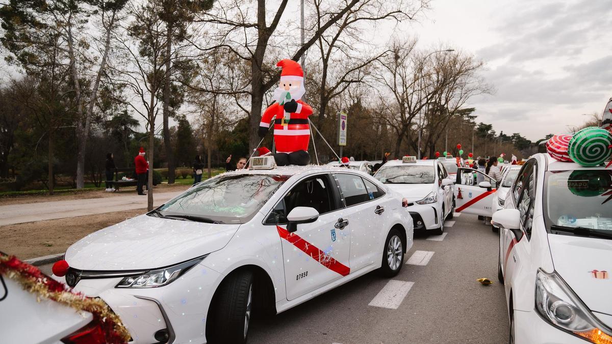 Taxiluz regresa a Madrid para poner el espíritu navideño en las calles de la capital.