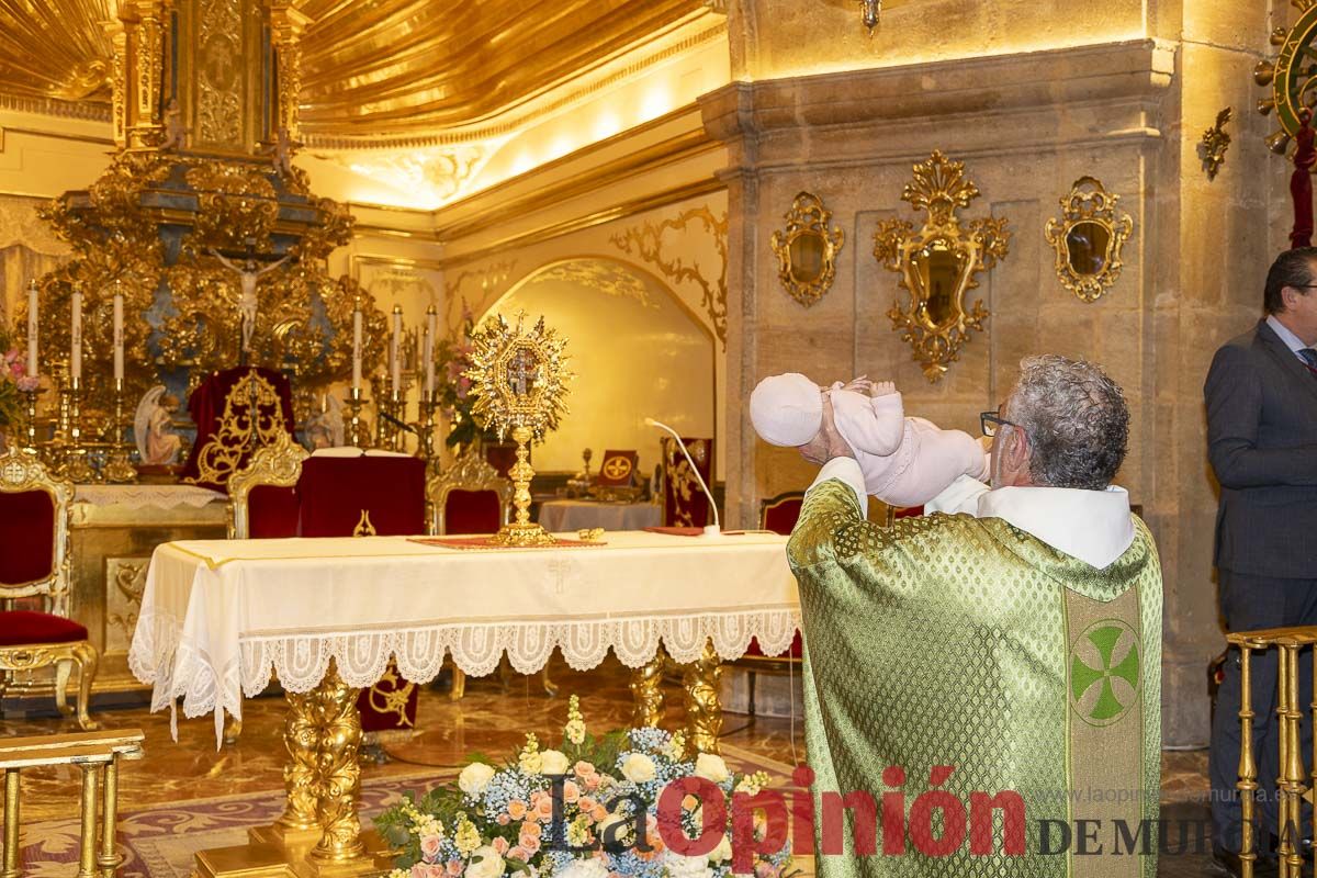 Presentación a la Vera Cruz de Caravaca de los niños nacidos en 2023