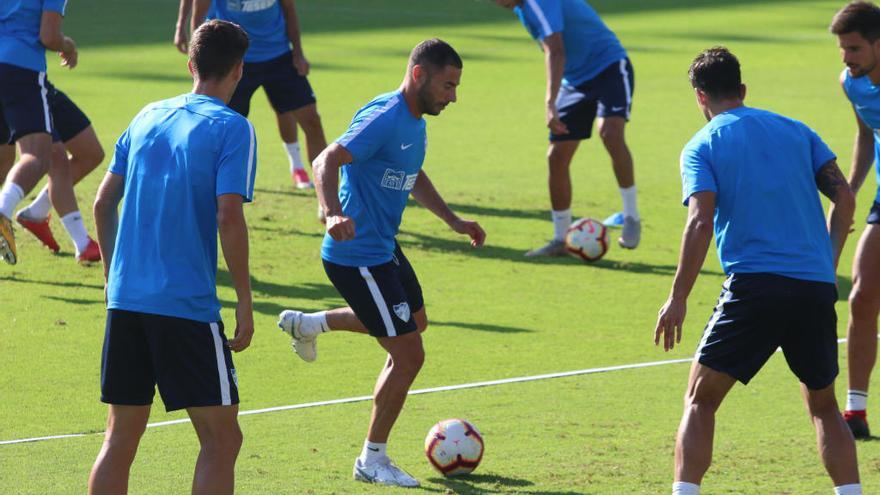 Entrenamiento blanquiazul.