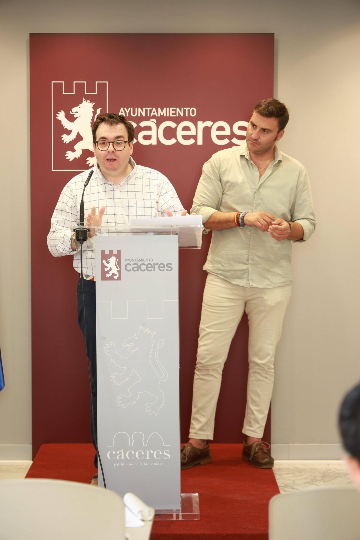 Presentación del Festival Internacional de Folklore “Ciudad de Cáceres”