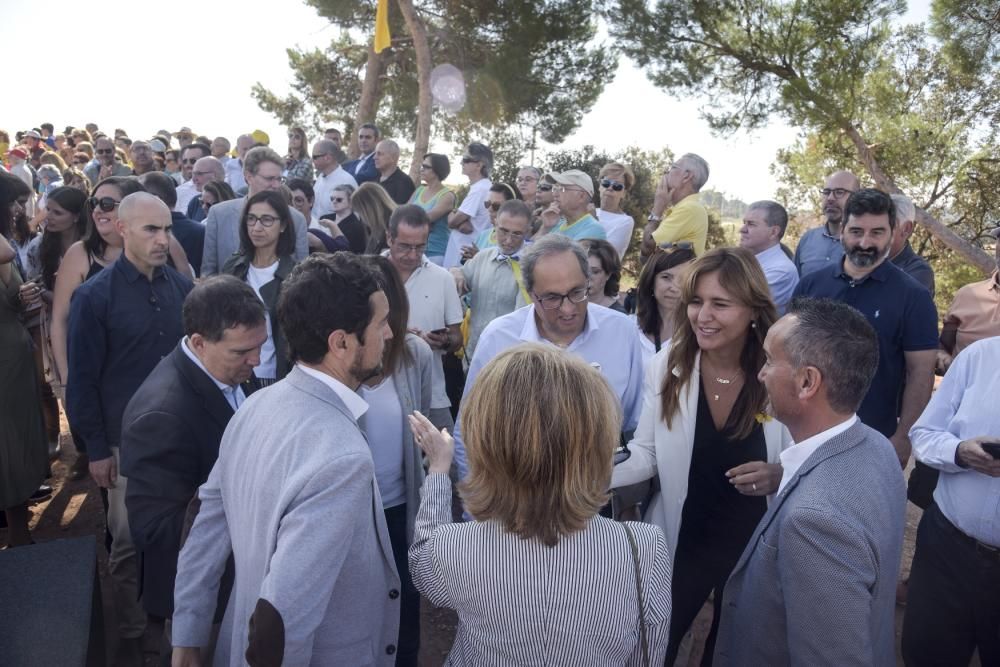 Acte institucional de Junts per Catalunya a Lledon