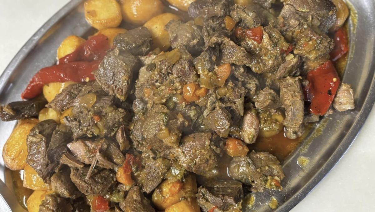 Jabalí con patatinos