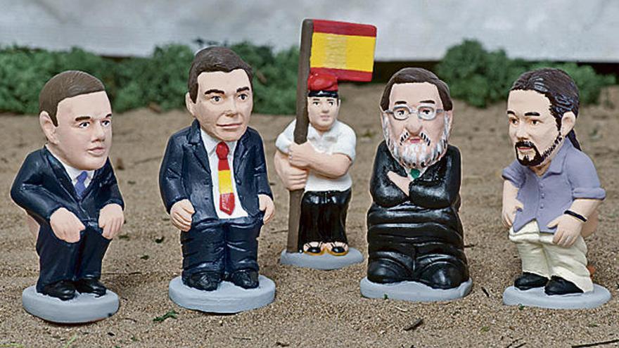 Pedro Sánchez, otro &#039;caganer&#039; en el pesebre