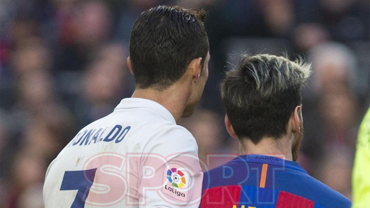 Leo Messi y Cristiano Ronaldo firmaron una breve 'tregua' en pleno Barça - Madrid