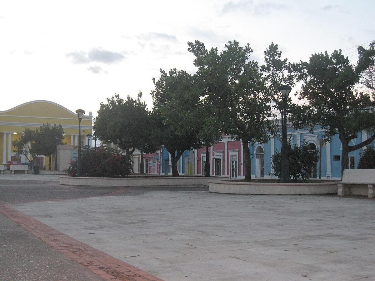 Plaza de recreo en Vega Baja, en Puerto Rico