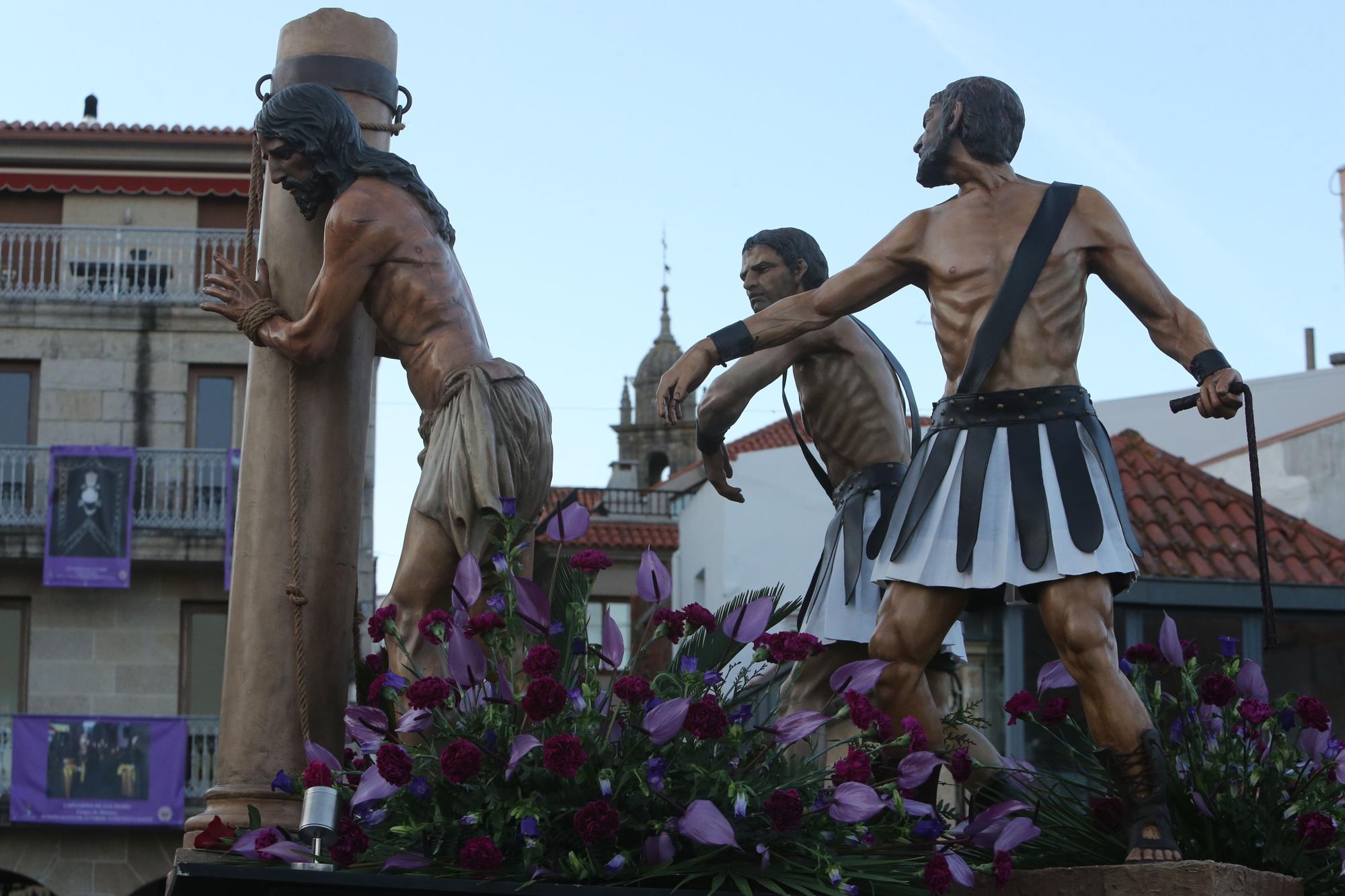 La procesión de Jueves Santo de Cangas estrena escenificación en la alameda