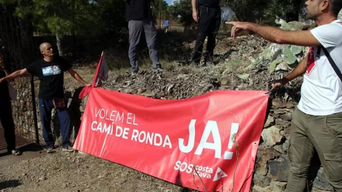 Una imatge de la mobilització a l'octubre.