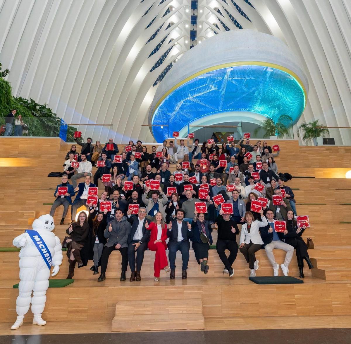 Todas las fotos del acto de entrega de Menciones de la Guía Michelin en Caixaforum