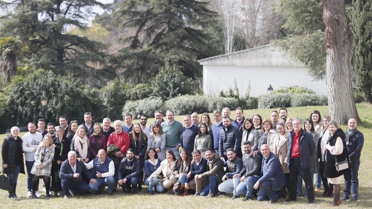 Asistentes a la Escuela de Formación Antonio Garrido Moragas, del PP de Andalucía, celebrada en Córdoba.